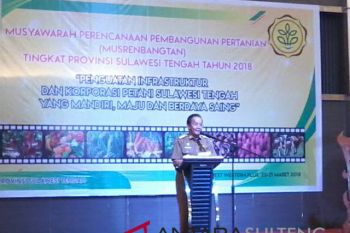 Gubernur harap musrembang jawab tantangan pertanian