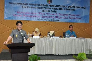 Tahun 2018 Lampung tingkatkan nilai tambah industri