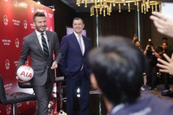 Sripun tak sangka bisa bertemu David Beckham