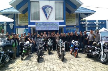 Polda Lampung ajak klub otomotif cegah hoaks
