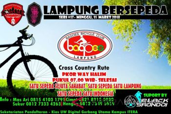 2.000 peserta ramaikan Lampung Bersepeda seri 17