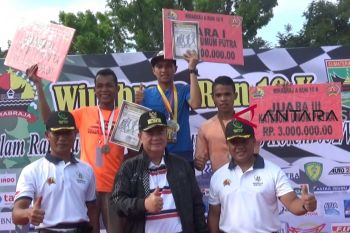 1.300 peserta ikuti Wirabraja Run 10K (video)
