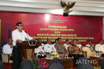 CPNS Kemkumham diminta menjadi agen pembaruan