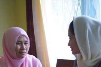 Thia Dodi kunjungi keluarga korban sopir taksi online