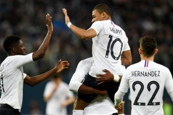Mbappe cetak dua gol saat Prancis tekuk Rusia 3-1
