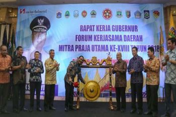 Sekjen Kemendagri buka Rapat Kerja Gubernur