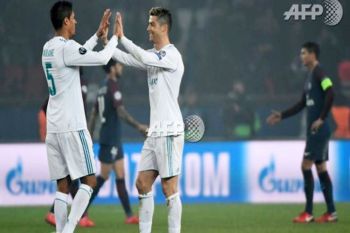 Tandukan Ronaldo bantu Real melaju ke perempat final