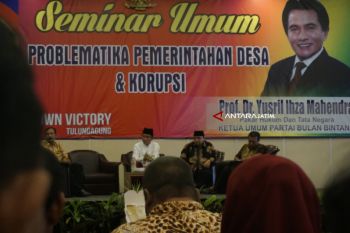 Yusril Ihza Hadiri Kampanye di Tulungagung