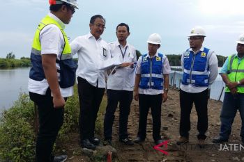 Normalisasi sungai BKT Semarang dikebut