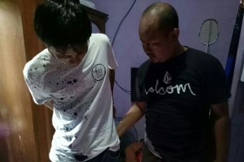 Ini dia, tersangka pengedar sabu-sabu yang ditangkap di Sampit