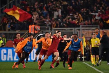 Roma  Singkirkan Barcelona dari Liga Champions