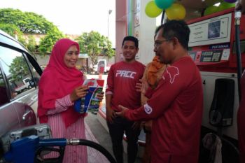 Peringati hari Kartini, Pertamina beri pelayanan khusus wanita membeli BBM (Video)
