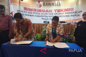 BRI Jayapura dan Bawaslu Papua jalin kerja sama