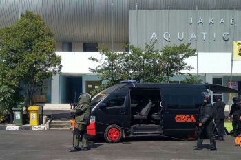 Polda gelar simulasi antiteror di Jakabaring