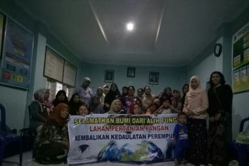 Solidaritas Perempuan tuntut kedaulatan atas sumber pangan