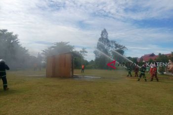 Pelajar Kotim dilatih ikut tanggulangi kebakaran hutan dan lahan