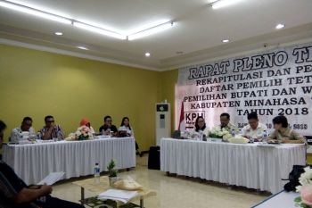 DPT Pilkada Minahasa Tenggara 80.271 jiwa