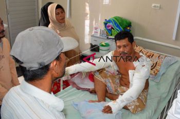 KORBAN KEBAKARAN SUMUR MINYAK ILEGAL