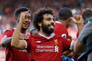 Salah dan Kane dampingi Aubameyang di puncak top skor Liga Inggris