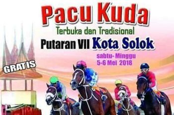 Kota Solok gelar pacu kuda tradisonal 2018