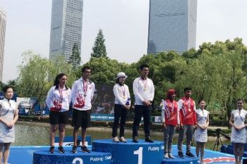 Indonesia raih perunggu kejuaraan dunia panahan di Shanghai