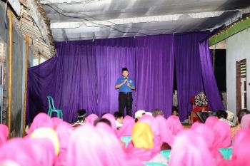 Warga Sidomulyo Lampung Selatan Senang Ada Jembatan Gantung