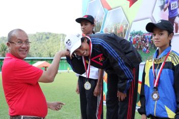 PELARI KABUPATEN SOLOK SABET EMAS PRAPORPOV  PERTAMA