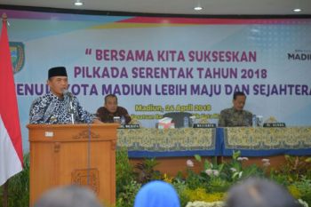 KPU Kota Madiun Gelar Sosialisasi Pilkada 2018