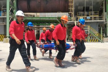6.000 karyawan Semen Padang ikuti simulasi kebencanaan