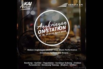 KAI hadirkan "angkringan" di Stasiun Tawang Semarang