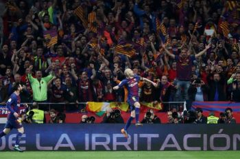 Barcelona hancurkan Sevilla untuk menangi Piala Raja