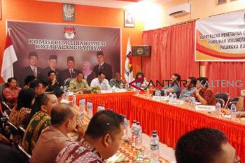 KPU tetapkan DPT Kota Palangka Raya 176.823 jiwa