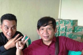Komedian Ginanjar Dampingi Kampanye Herman HN