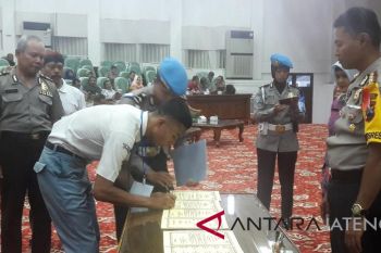 Animo masyarakat Temanggung menjadi Polri meningkat