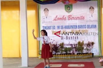Fitha Zivana wakili Barsel lomba bercerita tingkat Kalteng