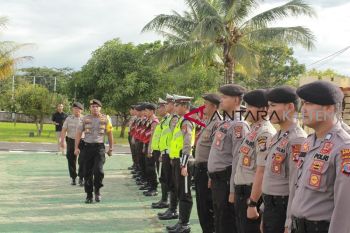 Puluhan Polisi Seruyan disebar dalam gelar operasi Patuh Telabang