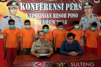Polres Poso ringkus spesialis pencuri baterai tower Telkomsel