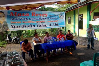 Reses di Mayondi Taha bantu pembangunan Masjid