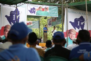 Warga Raman Utara Berterima Kasih Bantuan Sumur Bor