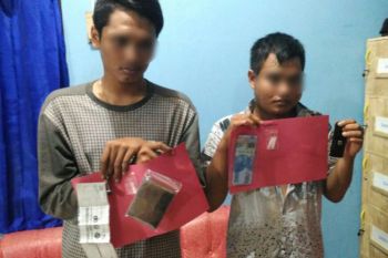 Dua pengedar sabu lintas provinsi ditangkap Polisi Bartim