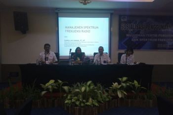 Sosialisasi  penggunaan spektrum frekuensi radio, tim Sijunjung ikut