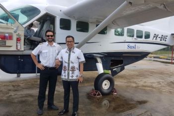Bupati ajak masyarakat manfaatkan penerbangan Bandara Kuala Pembuang