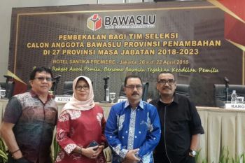 Timsel proses penambahan dua anggota Bawaslu Sulteng