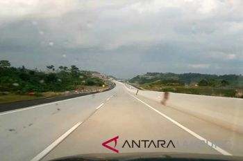 Pemudik sudah melintas di Tol Trans Sumatera