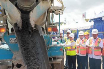 Bersama Menneg BUMN, Gubernur Letakkan Batu Pertama RSP Tarakan
