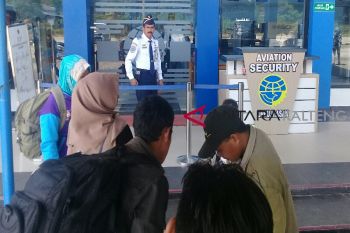 Pengamanan Bandara H Asan Sampit ditingkatkan untuk jamin keamanan penumpang