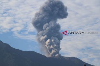 Erupsi Marapi belum berdampak ke Tanah Datar
