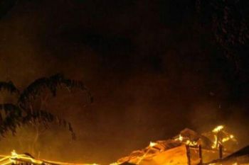 Rumah dilalap api dini hari di Nunukan