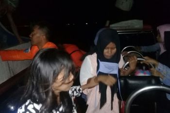 KM Tiwikila kandas di Perairan Pulau Maniang