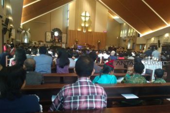 Gereja Katolik Santo Yoseph tetap gelar misa minggu sore